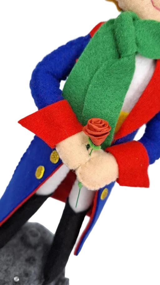 El Principito – Molde Digital en Paño Lency / Fieltro