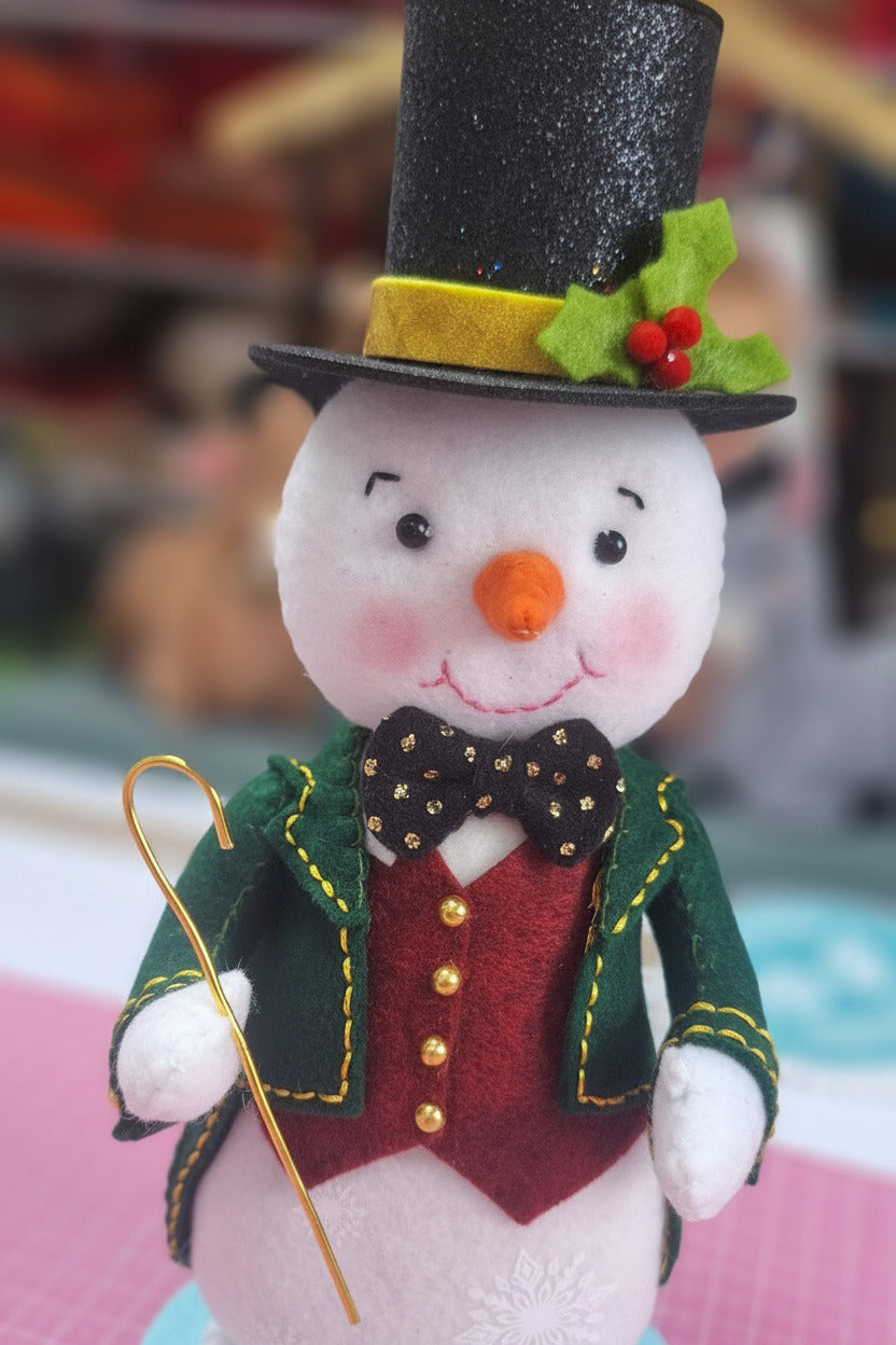 Muñeco de Nieve – Arte Lency | Molde Digital