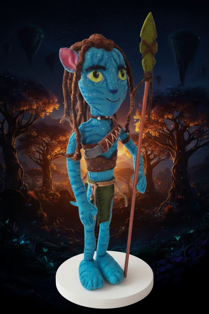 Avatar / Jake Sully (Versión Pamelency) – Paño Lency/Fieltro - Molde Digital