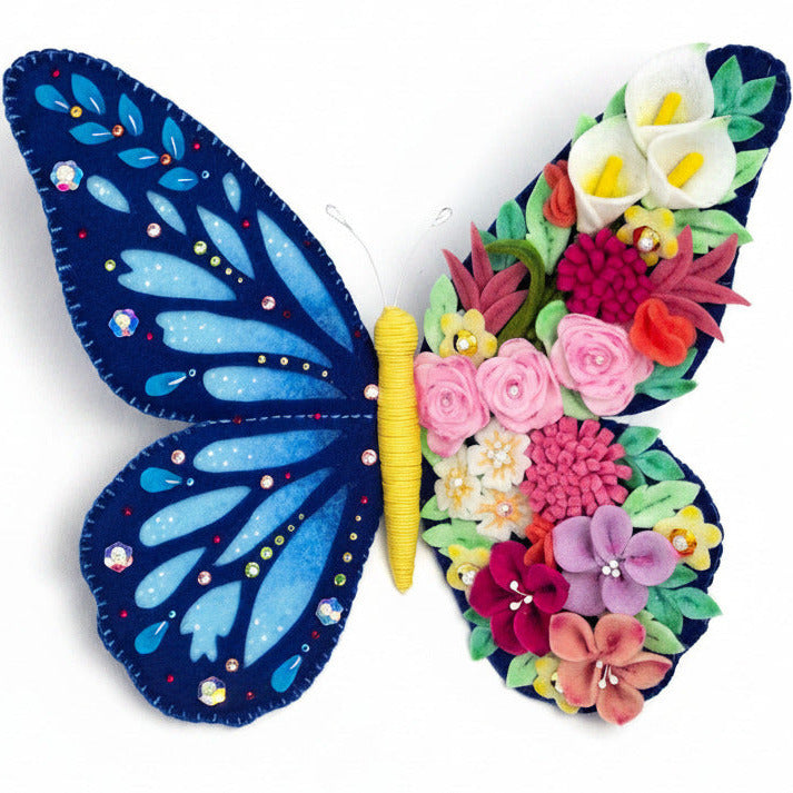 Mariposa Decorativa – Molde Digital Paño Lency y Fieltro