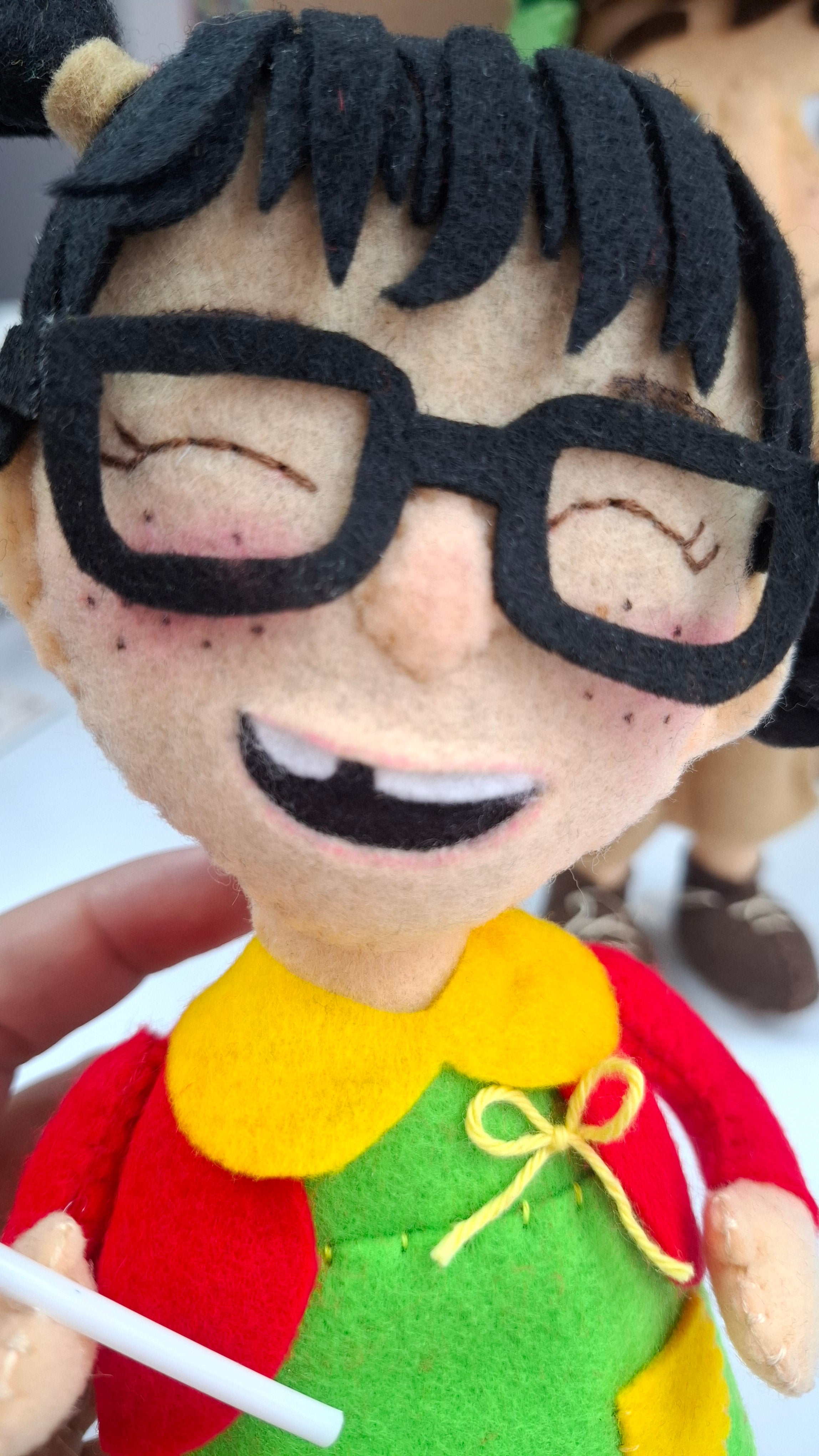 El Chavo, La Chilindrina y Quico (Versión Pamelency)– Molde Digital Paño Lency y Fieltro