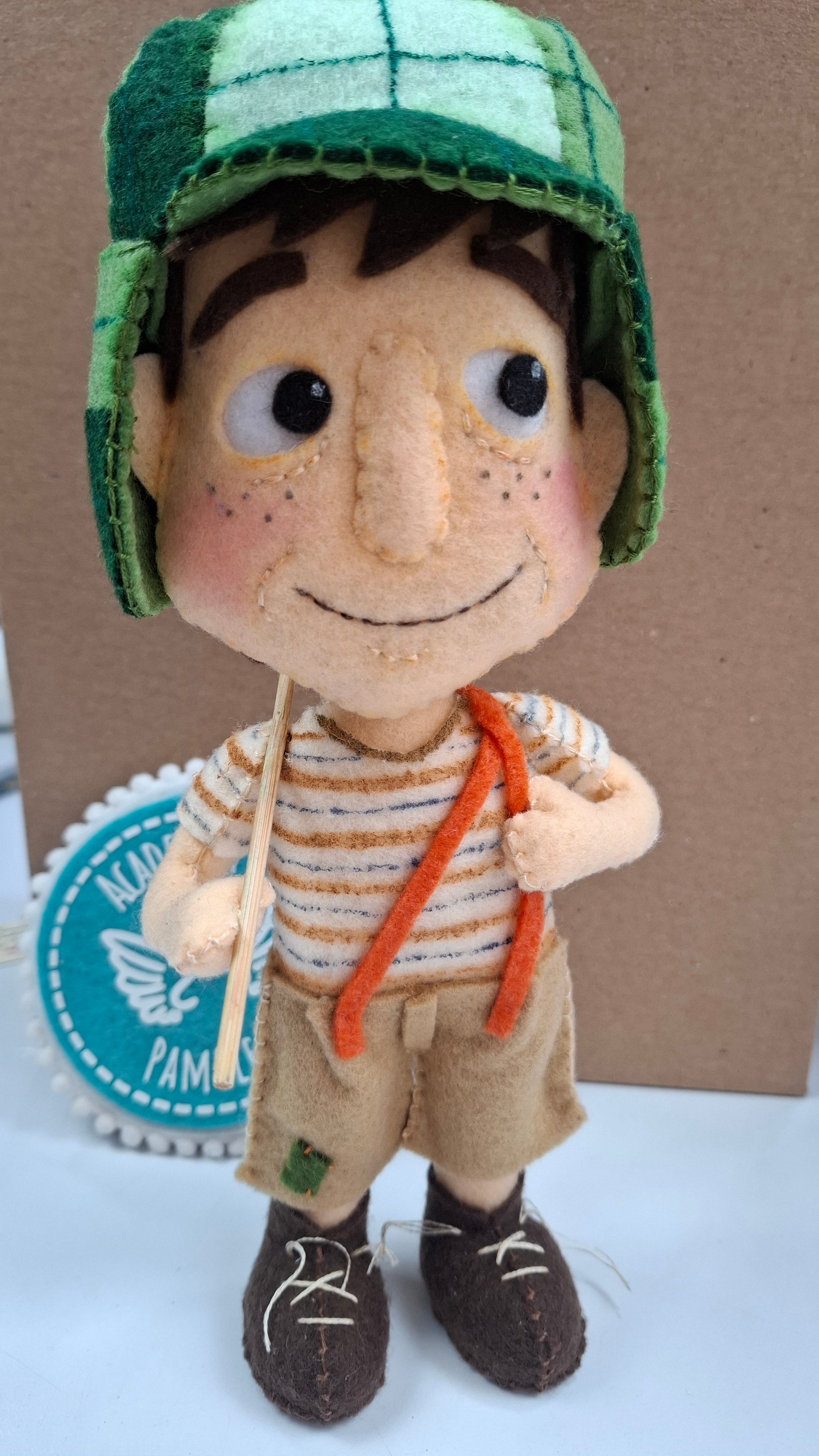 El Chavo, La Chilindrina y Quico (Versión Pamelency)– Molde Digital Paño Lency y Fieltro