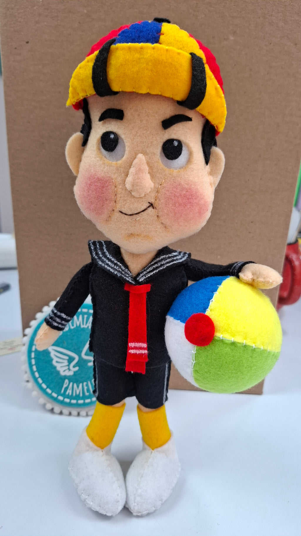 El Chavo, La Chilindrina y Quico (Versión Pamelency)– Molde Digital Paño Lency y Fieltro