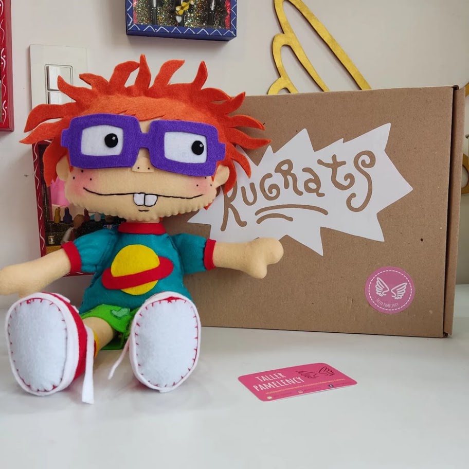 Carlitos de Rugrats – Molde Digital en Paño Lency / Fieltro