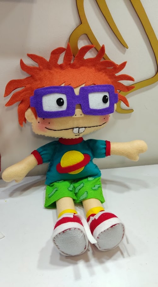 Carlitos de Rugrats – Molde Digital en Paño Lency / Fieltro