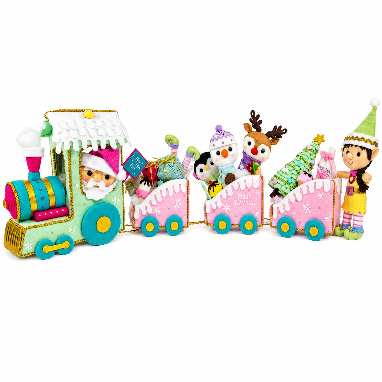 Tren Navideño Pamelency – Arte Lency | Molde Digital