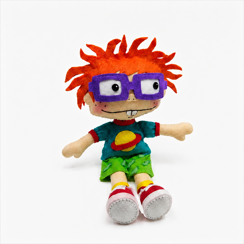 Carlitos de Rugrats – Molde Digital en Paño Lency / Fieltro