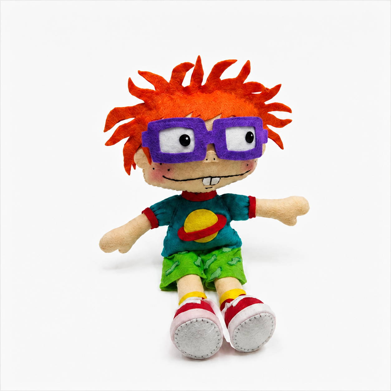 Carlitos de Rugrats – Molde Digital en Paño Lency / Fieltro