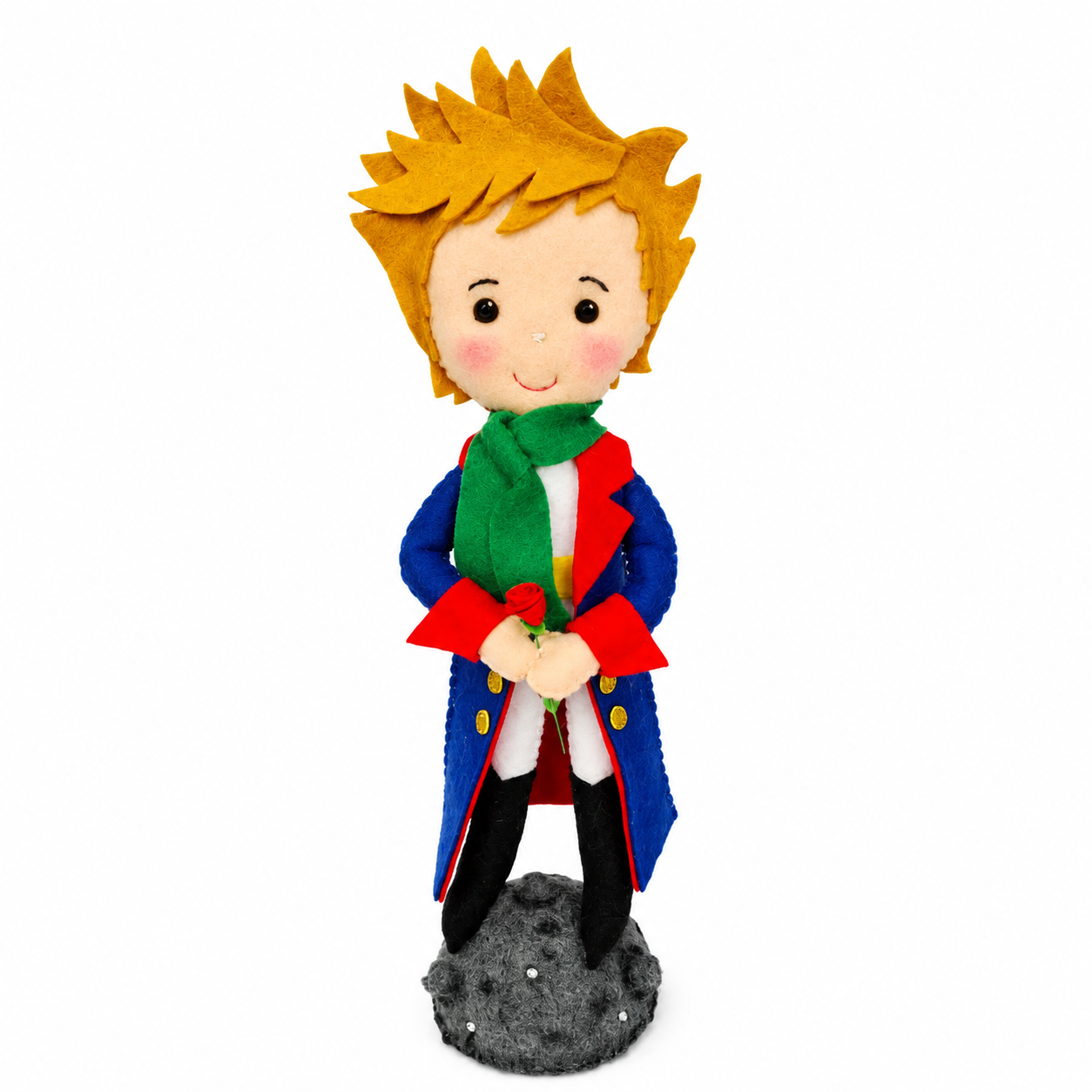 El Principito – Molde Digital en Paño Lency / Fieltro
